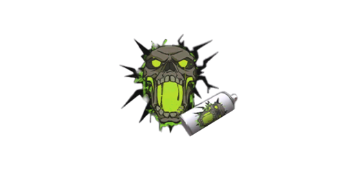 Graffiti | Zombie attack Packed