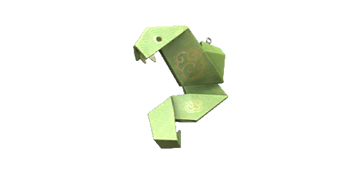 Charm | Origami Snake