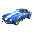Cars | Shelby 427 Cobra (Blue & White)