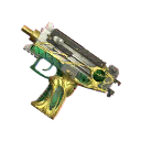 UZI | Gilded Emerald